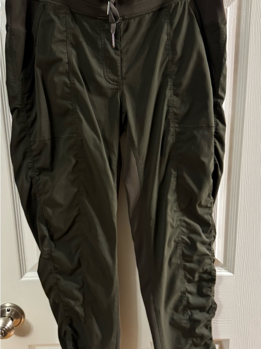 Forest Green Lululemon Dance Studio Mid-Rise Cropped Pant
